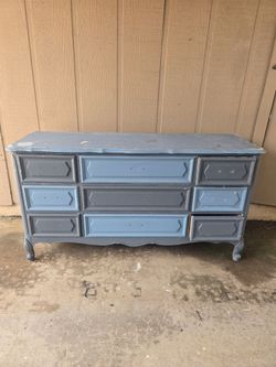 Upgraded Black Dresser