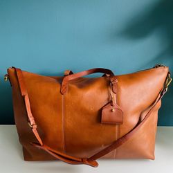 Madewell - The Large Weekender Transport Leather Bag