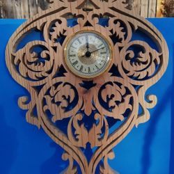 Handmade Wooden Wall Clock
