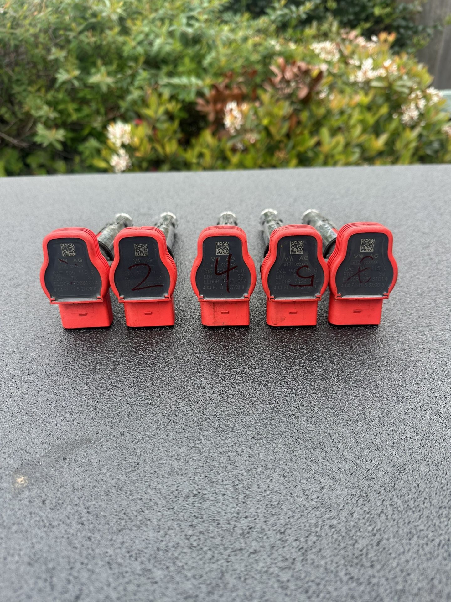 Vw/Audi Genuine Red Ignition Coils
