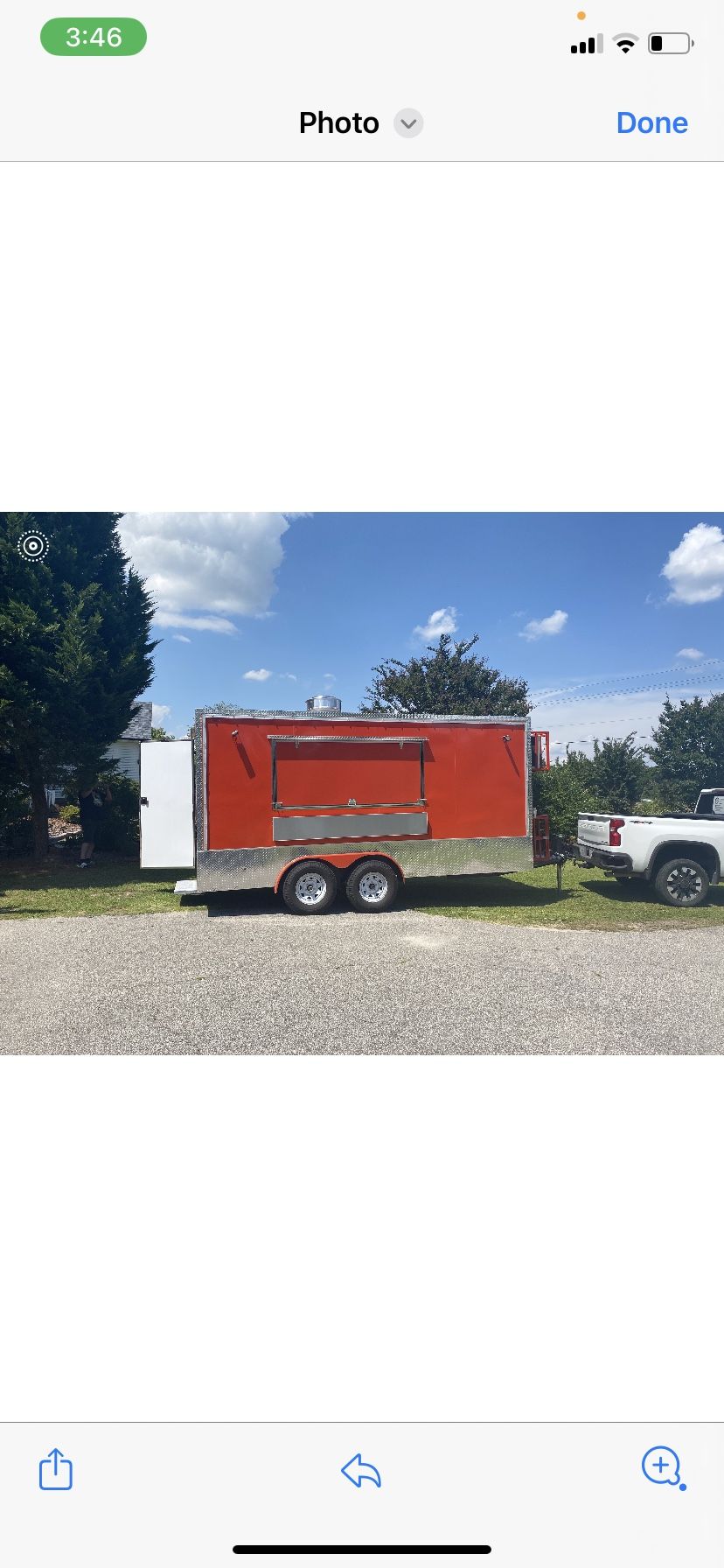 Food Trailer New 8x16