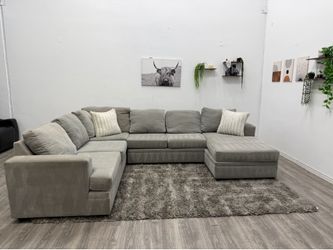 Living Spaces Sectional Couch - Free Delivery