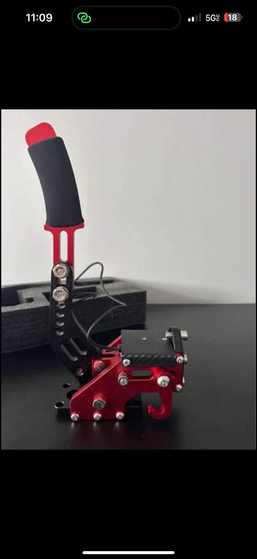 YESHMA 64 Bit USB Handbrake with Clamp PC Handbrake & Non-Contact Plus Hall Sensor Compatible With G