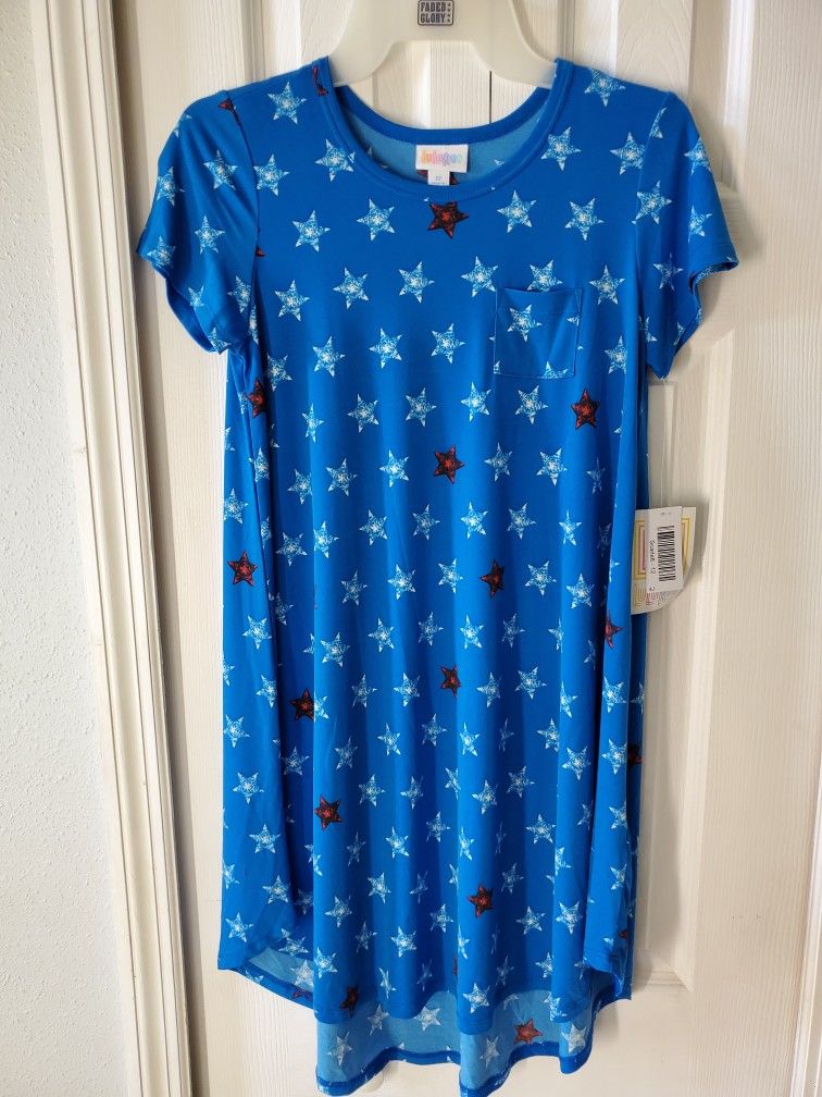 NWT Lularoe Girls Dress Size 12 As Pictured