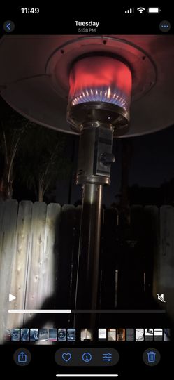 OUTDOOR HEATER WORKS EXCELLENT FREE DELIVERY CLOSE BY