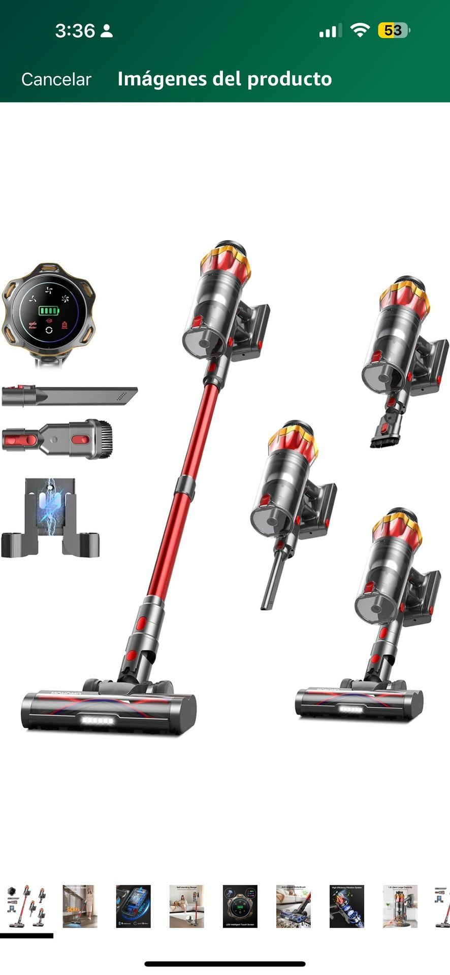 Aspiradora Inalámbrica 