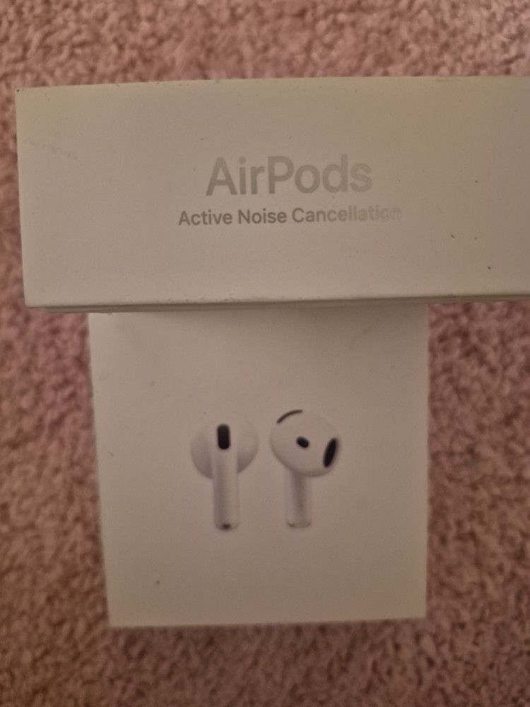 gen 4 noise canceling airpods. never opened.