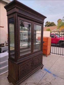 Cabinet and dresser