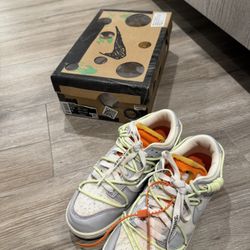 NIKE dunk Low x Off White Lot 43