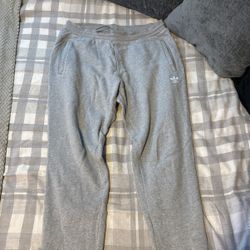 Adidas Grey Joggers (READ DESC)