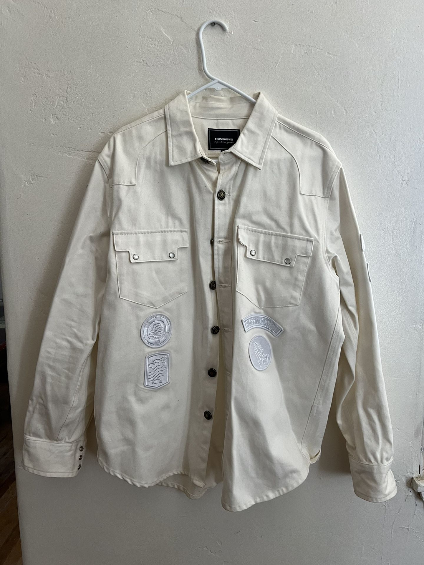 2016 Pink Dolphin Denim Jacket XL