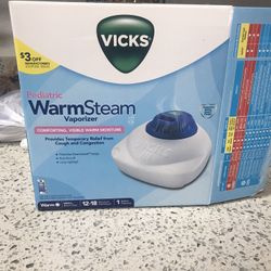 Vick’s warm steamer used once only $15.