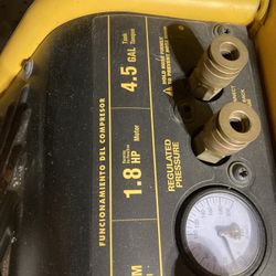 Dewalt Compressor Dual Port. 