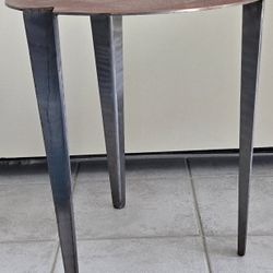End / Side Table, Material Is Steel