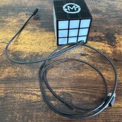 Rubik Cube Inspired Light Up Rechargeable Bluetooth Speaker just $15 