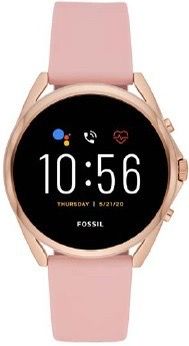 Fossil Gen 5 Smartwatch Pink Silicone