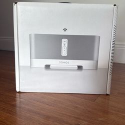 Sonos Connect Wireless Receiver Component with Alexa for Streaming Music - White (Renewed)