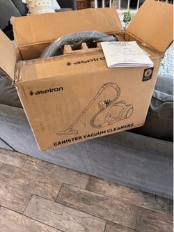 Aspiron canister vacuum