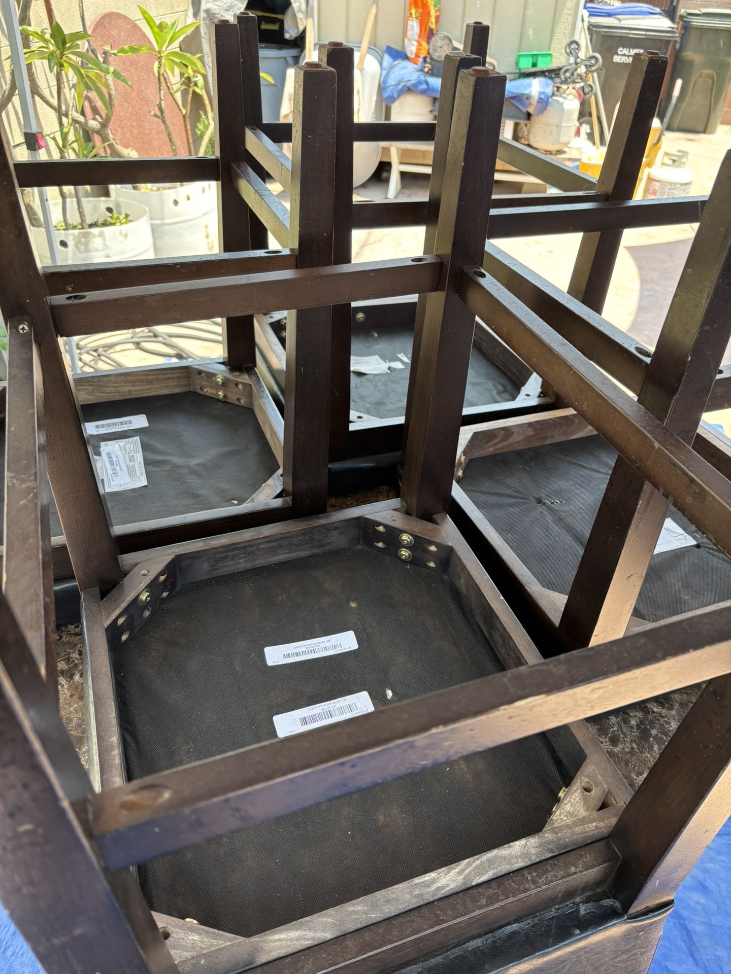 Granite Table With 4 Chairs