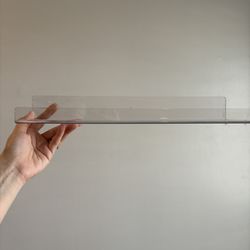 Clear Acrylic Wall Shelves / Organizer Shelves – Set of 10