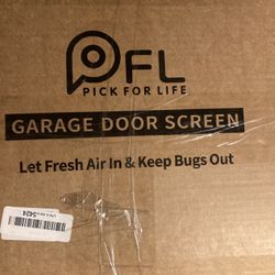 One Door Garage Screen