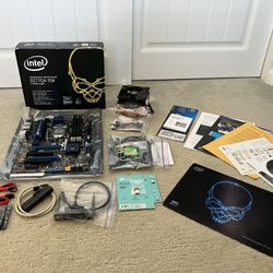 Intel DZ77-GA70K Motherboard + i7 3770k CPU + 16GB RAM bundle + extras