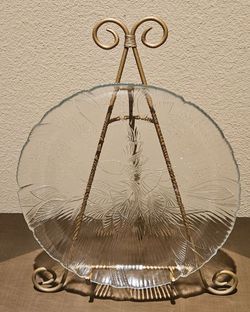 Arcoroc Canterbury Glass Dinner Plates 10 3/4"