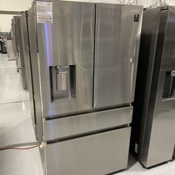 Samsung Stainless Steel 23 Cu. Ft. Counter Depth 4-Door French Door Refrigerator 