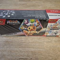 Prismatic Evolutions Booster Bundle + Surprise Box Bundle