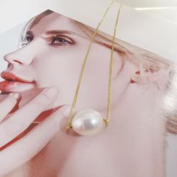 Sterling Silver Pearl Necklace