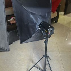 Luz de estudio profesional Digital Photo DP320 con softbox – ideal para fotografía y video
