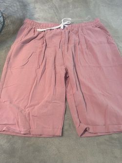 Mauve Shorts w-Draw String 2x