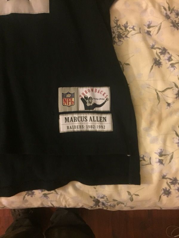 marcus allen throwback jersey marcus allen throwback jersey