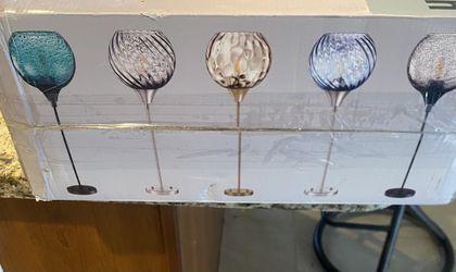 Blown Glass Chandelier