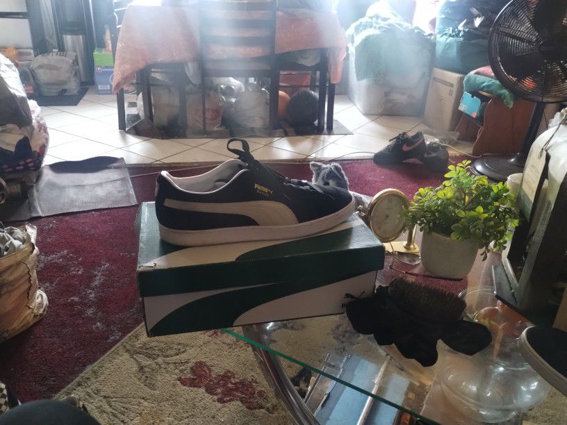 Puma Suede Size 14 With Box Two Pairs 