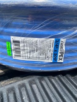 Pex plastic plumbing piping