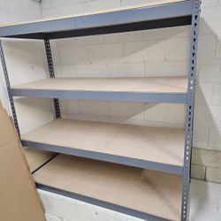 Boltless Shelving 60 in W x 24 in D Industrial Racks Commercial Storage Systems Stronger Than Homedepot Lowes And Costco Delivery Available