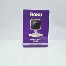 Roku Indoor Camera – 1080p HD Wired Security & Pet Monitor, Alexa/Google
