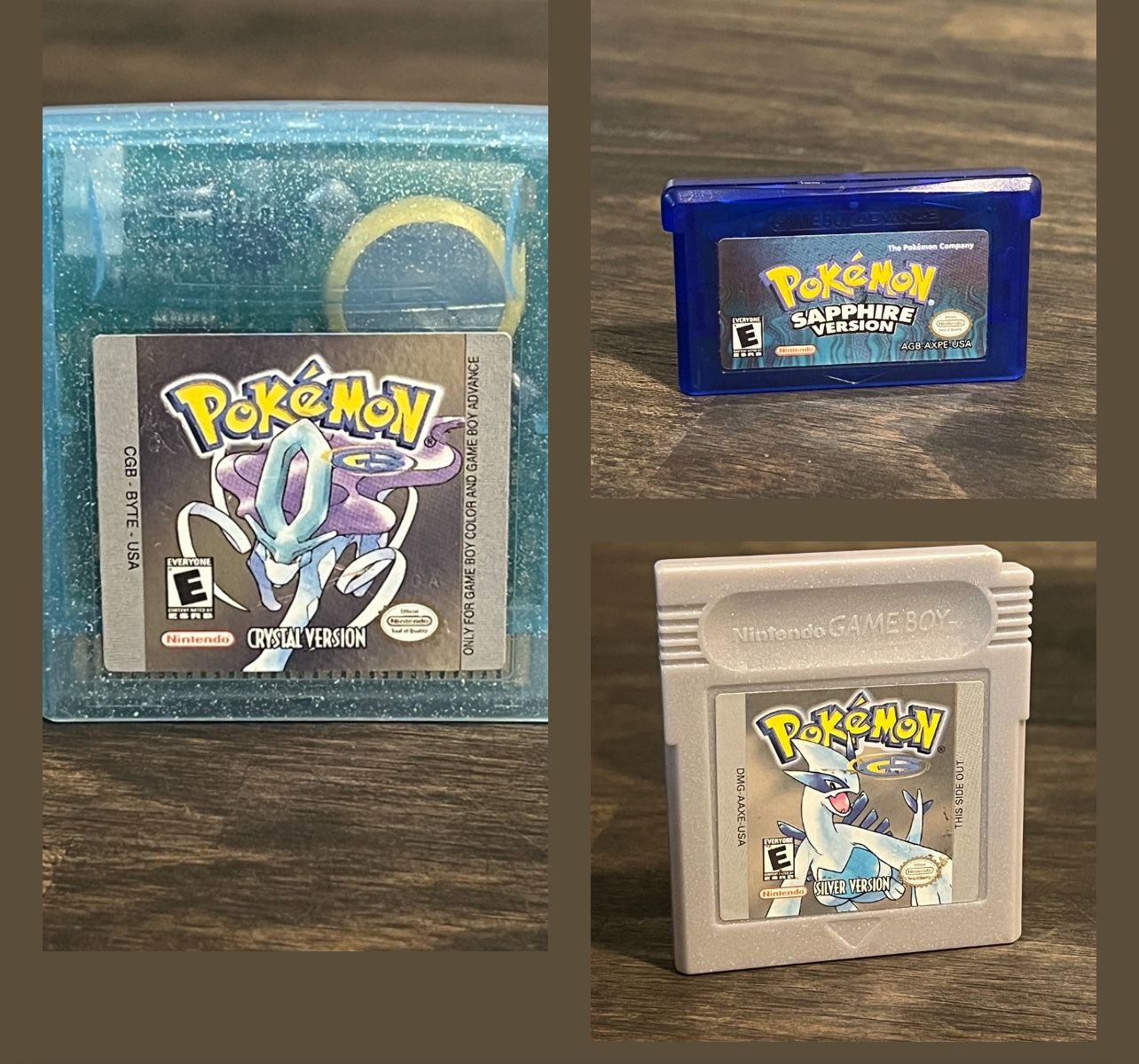 Authentic Pokemon Games 