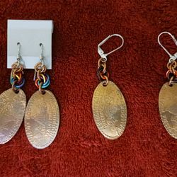 2 Pairs Of Balloon Feasta Earrings 