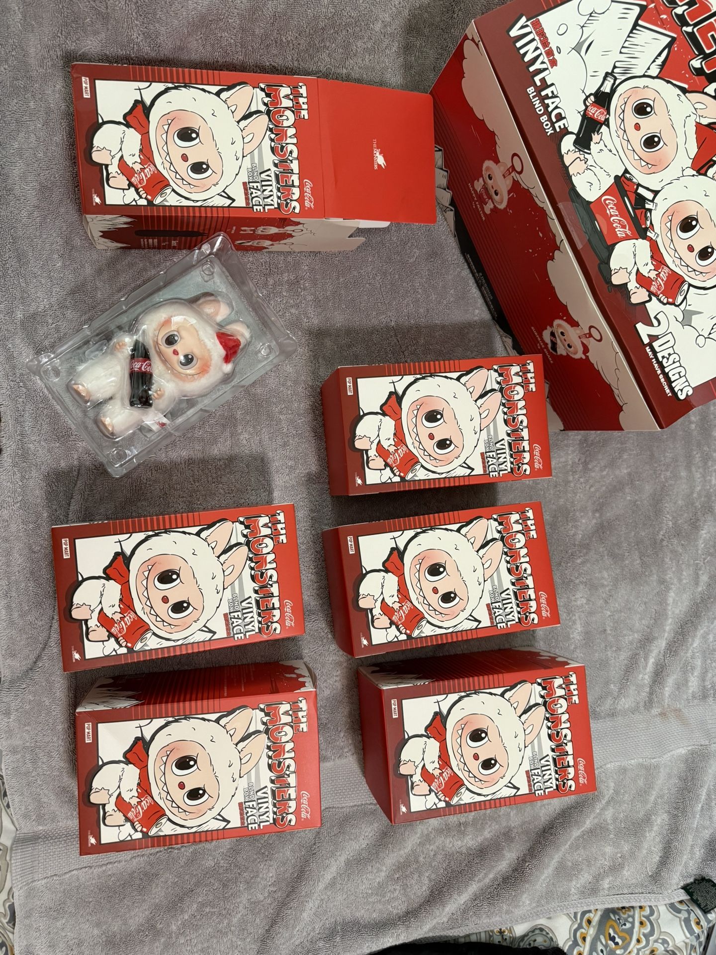 Pop Mart Labubu The Monster Coca Cola Series