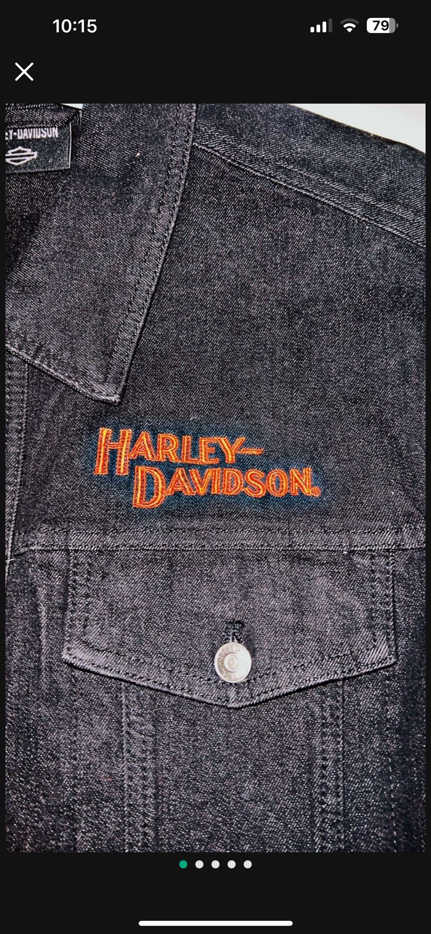 New Harley Davidson Vest