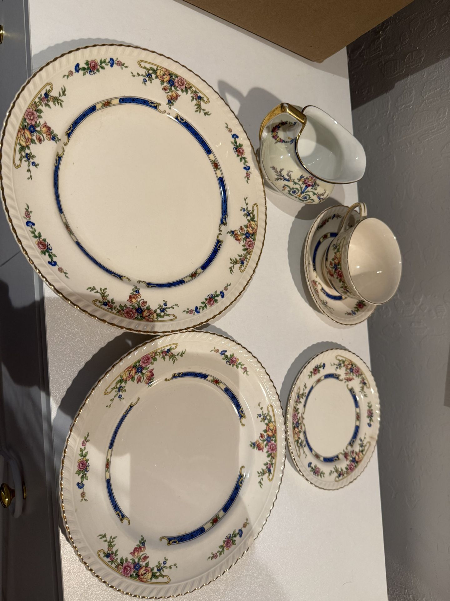 Set Of Vintage China From England
