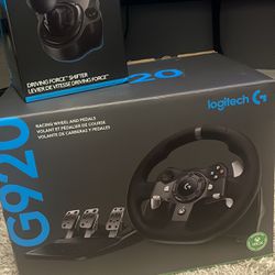 G920 Racing Wheel & Shifter (Give Offers)