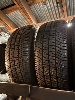 2 USED 27565R18 Michelin LTX All Terrain tires for $130 installed and balance.  275 65 18 275 65 R 18 27565R18 275/65/18 275/65/R18  Texas Extreme Tir