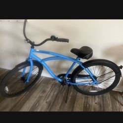 Huffy 26” Blue Cranbrook Beach Cruiser