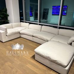 6-Piece XL Performance Cloud Sectional