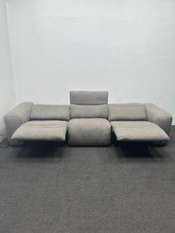 Comfortable Living Spaces 3-piece power recliner sofa. Delivery and setup included.