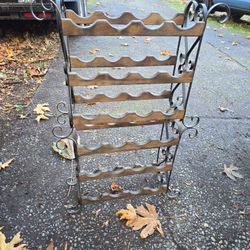 Folding Wine Rack 