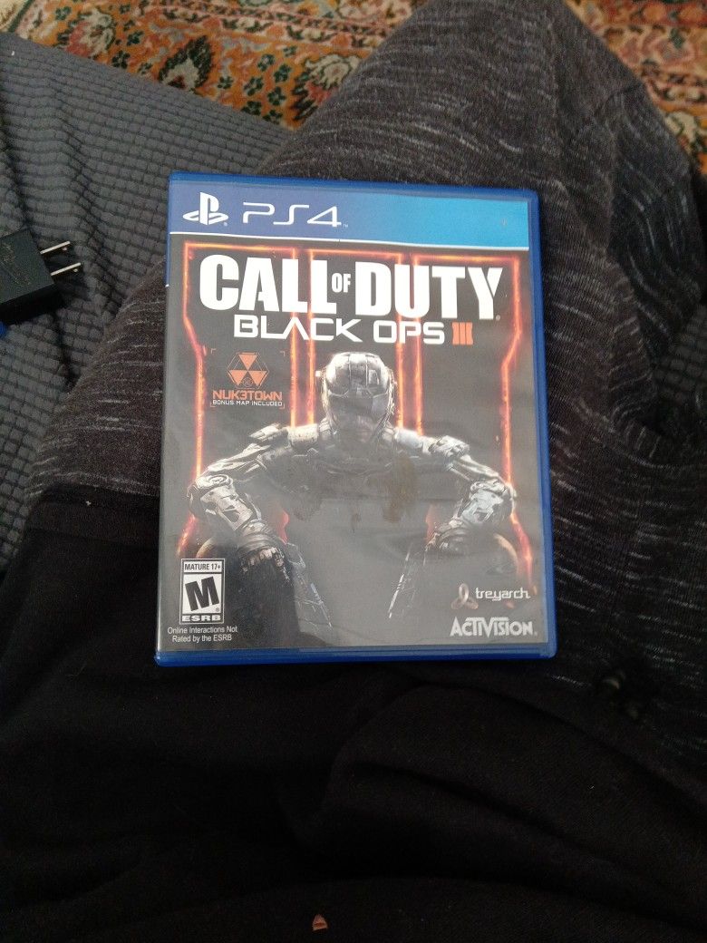 PS4 Call Of Duty